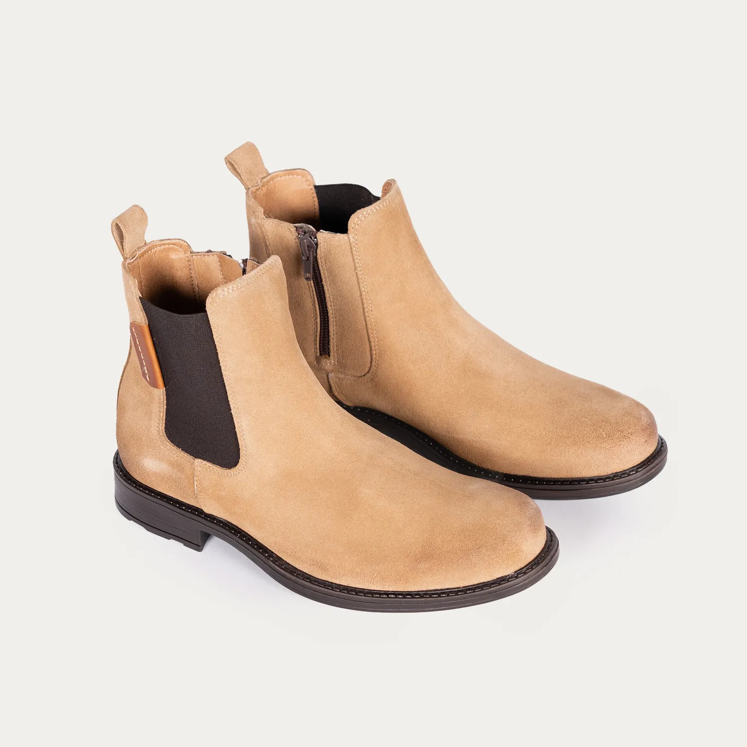 Les Indiennes de Nîmes Boots Fermeture boots cuir