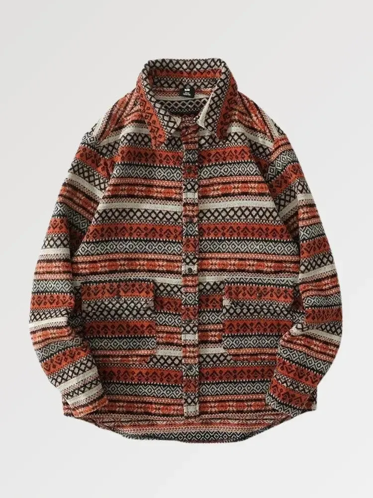 Japon style hirakawa chemise flanelle homme oversize