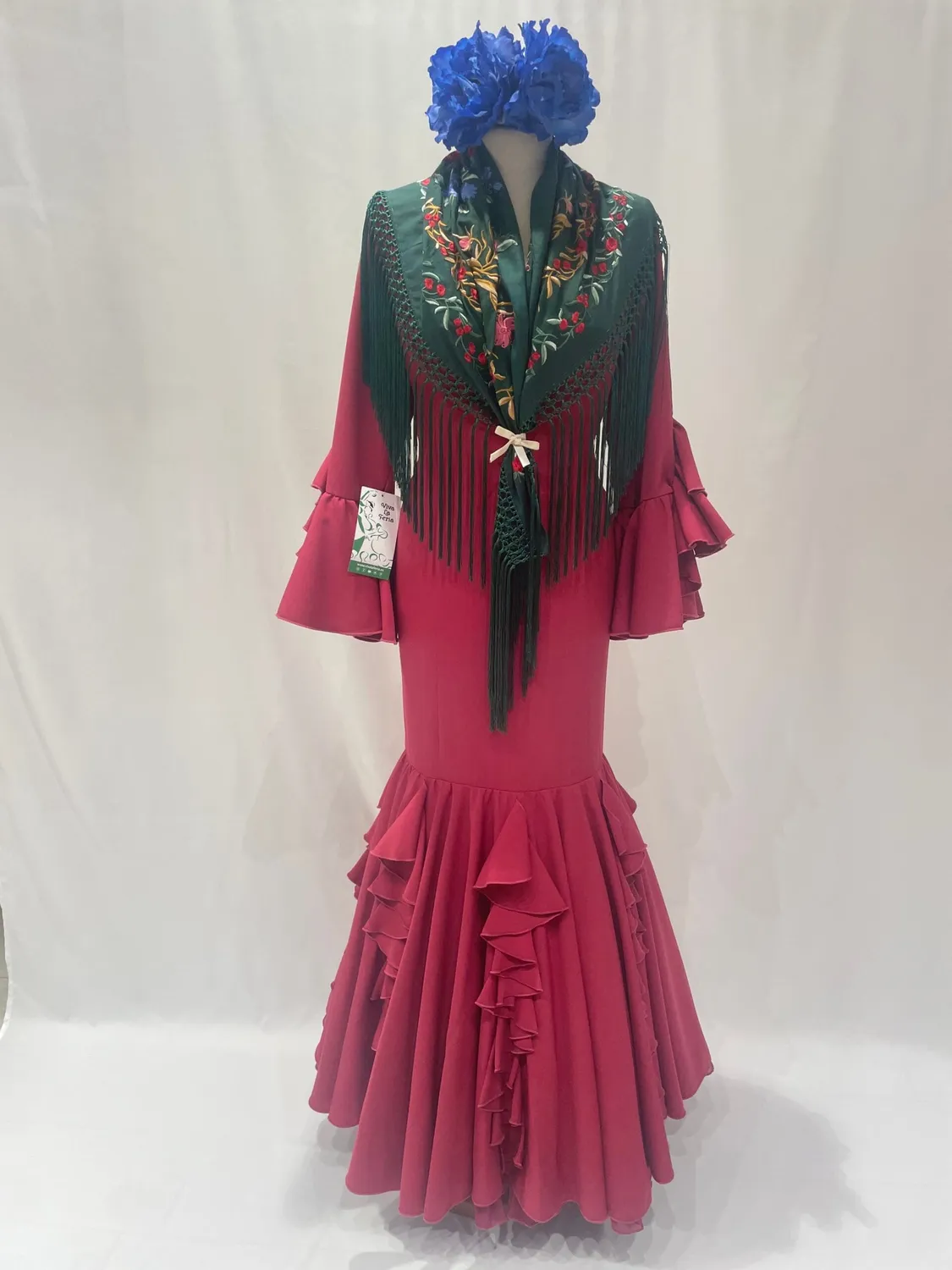 Viva La Feria Sendero robe flamenca tissu bielastique