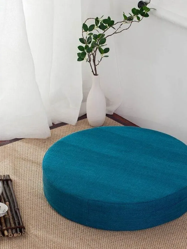 Japon style coussin japonais rond yehuga