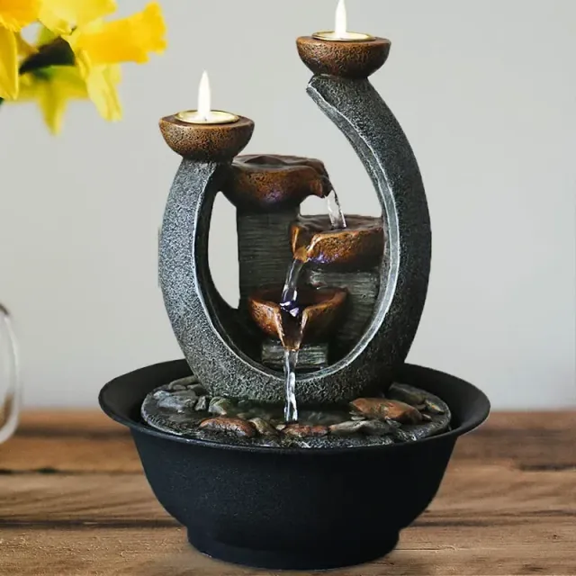 Japon style fontaine à eau japonaise intérieur zen