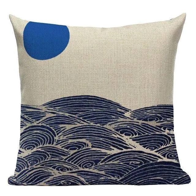 Japon Style housse de coussin japonais