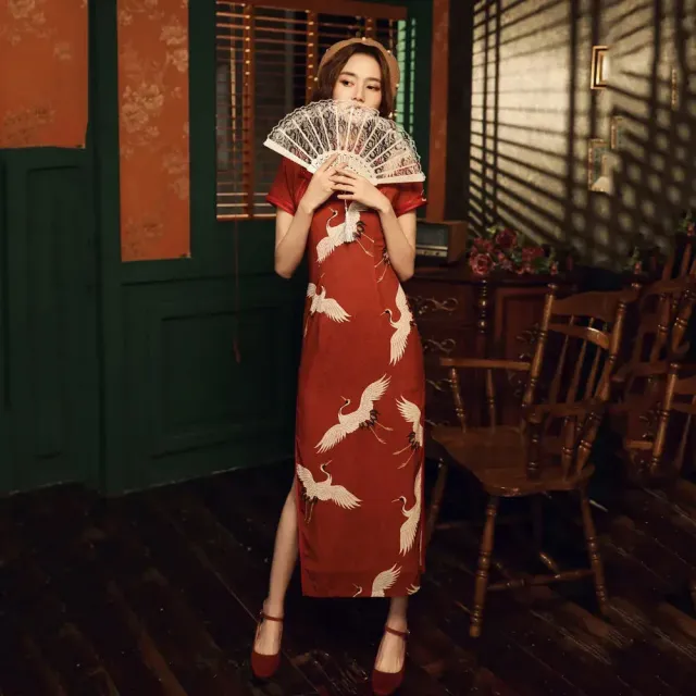 Japon Style Robe Japonaise Fendue robe cérémonie