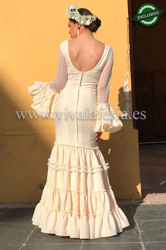 Viva la Feria Canastero robe flamenca stretch