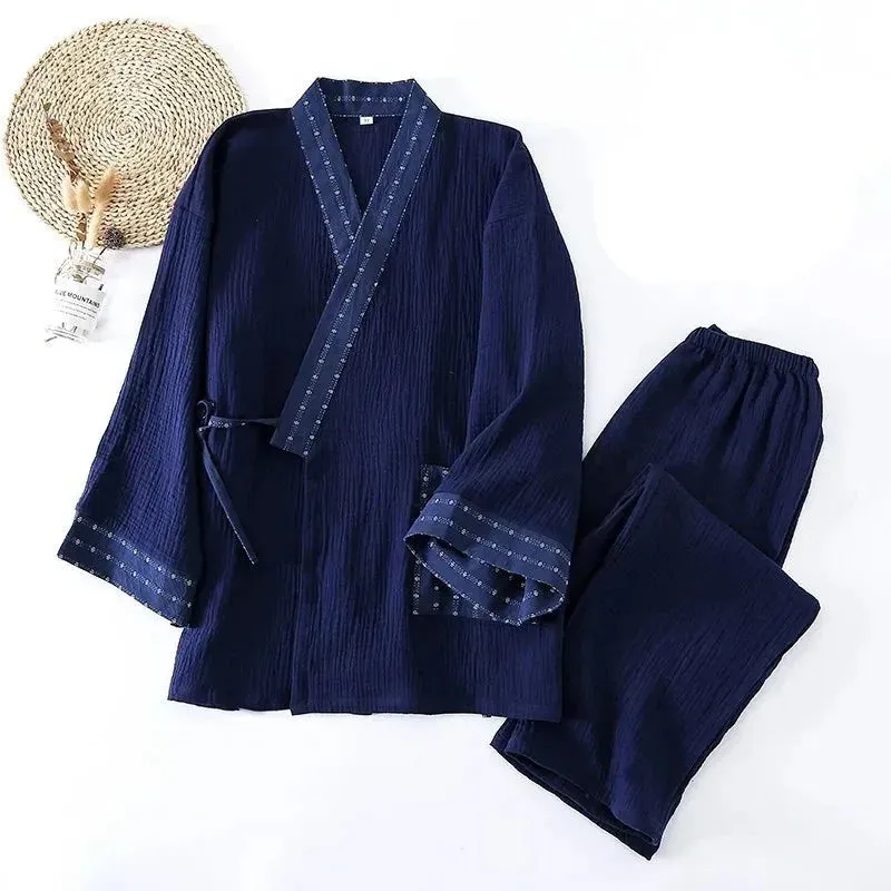 Japon style Jinbei Homme Hiver tenue