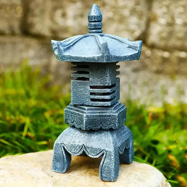 Japon style Lanterne aomori solaire jardin zen authentique