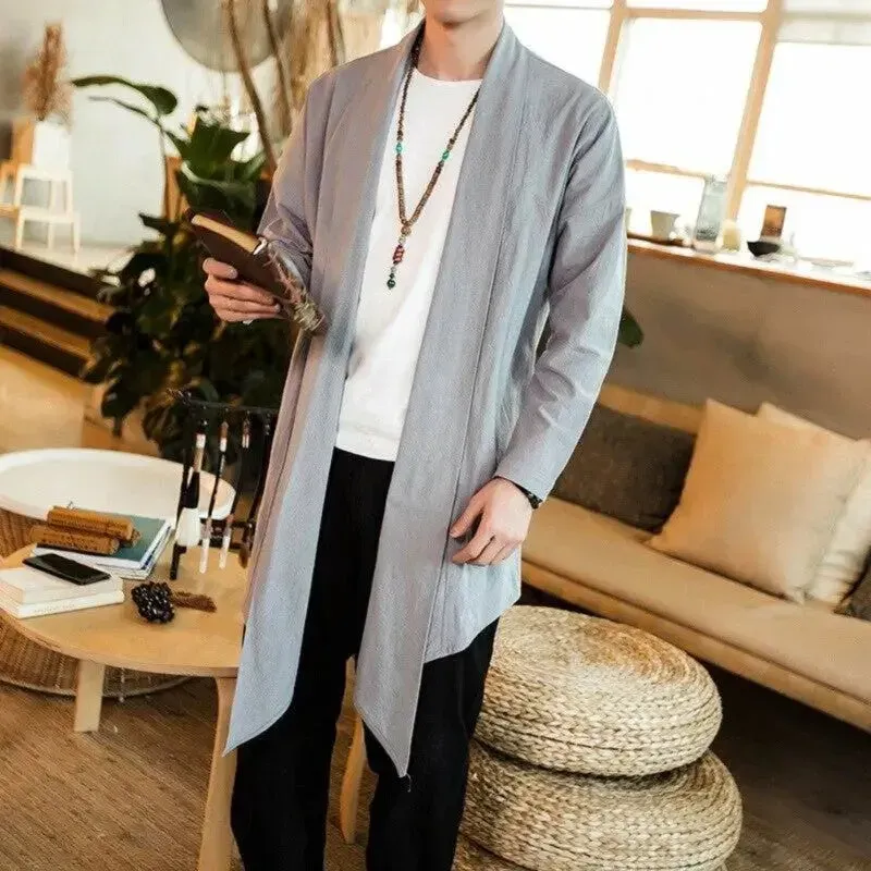 Japon style ryuu veste kimono longue coupe ample