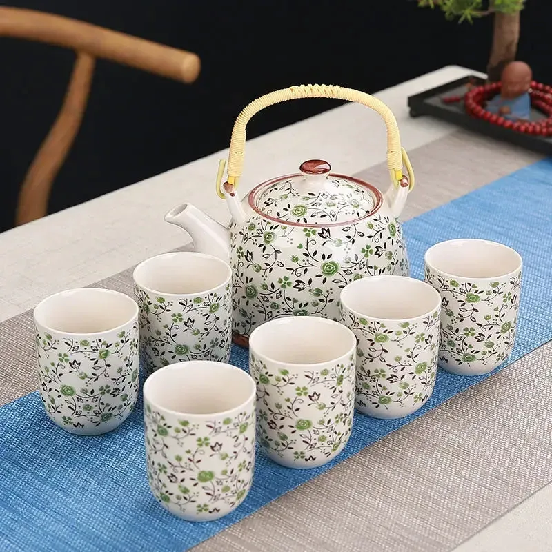 Japon style ensemble théière et tasse japonaise cérémonie