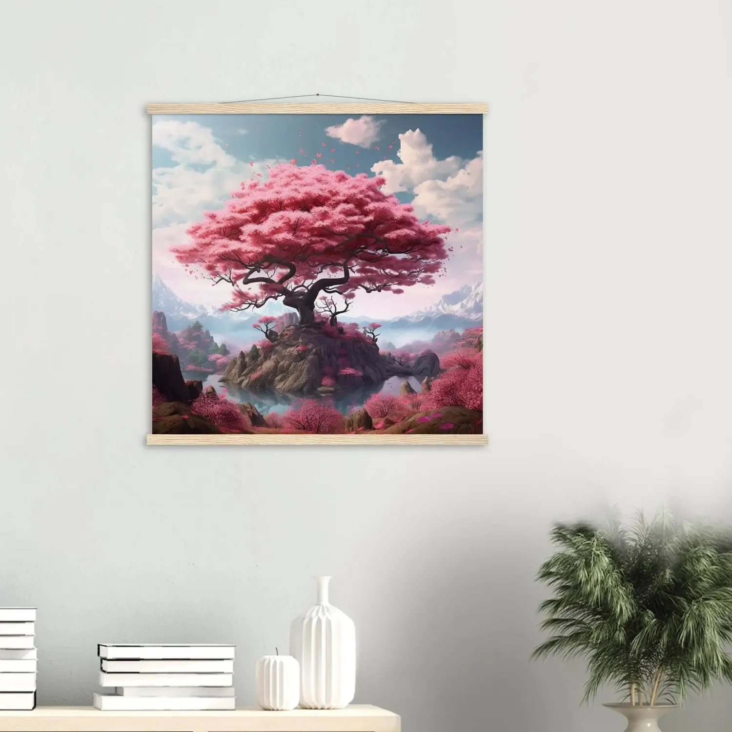 Japon style Blossom tableau arbre japonais cerisier