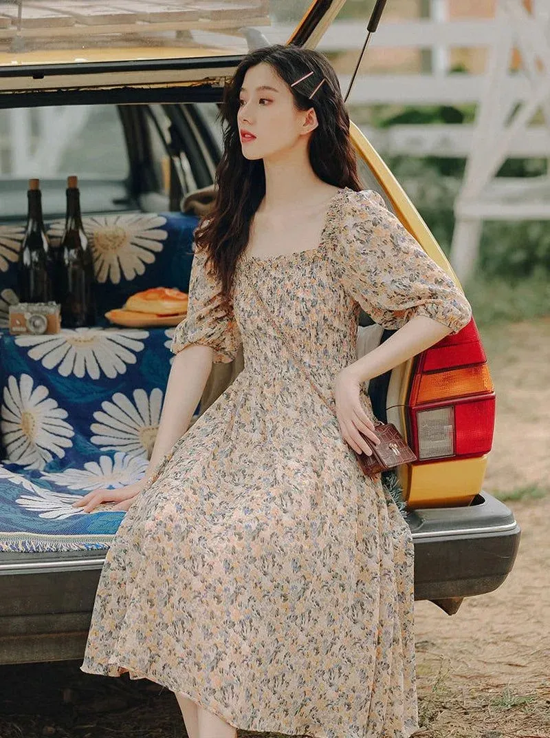Japon style Moderne robe japonaise fluide