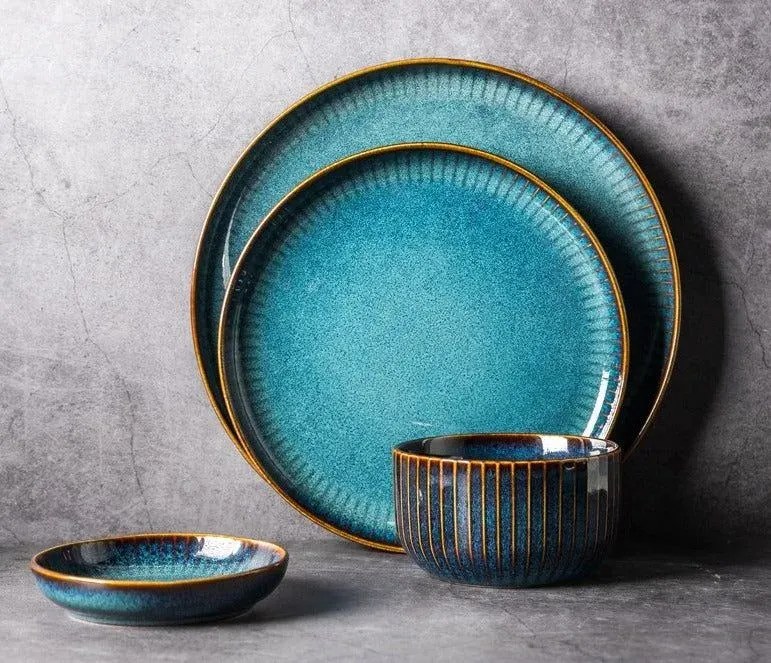 Japon style Yoichi assiette porcelaine