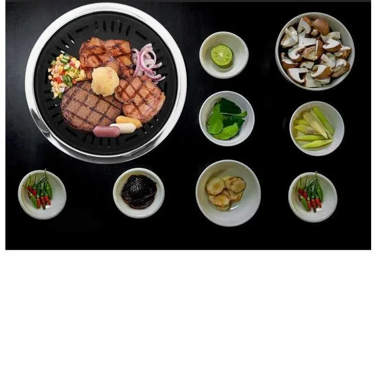 Japon style Barbeque Akane barbecue japonais inox et bois