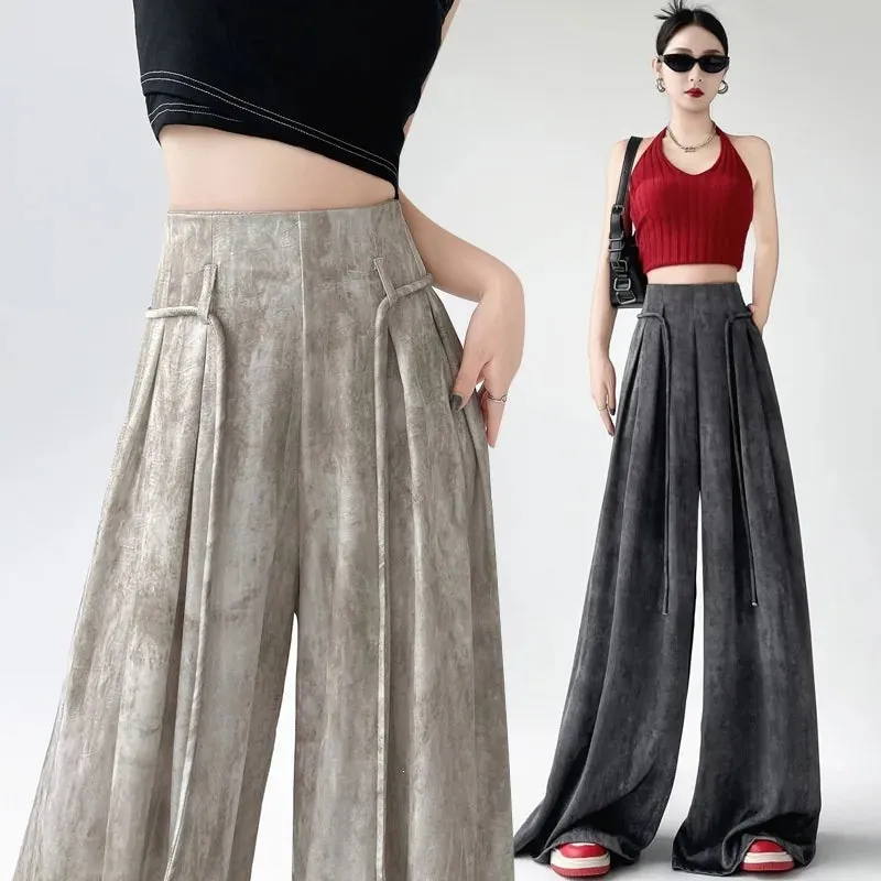 Esprit du Japon pantalon japonais ample cordon