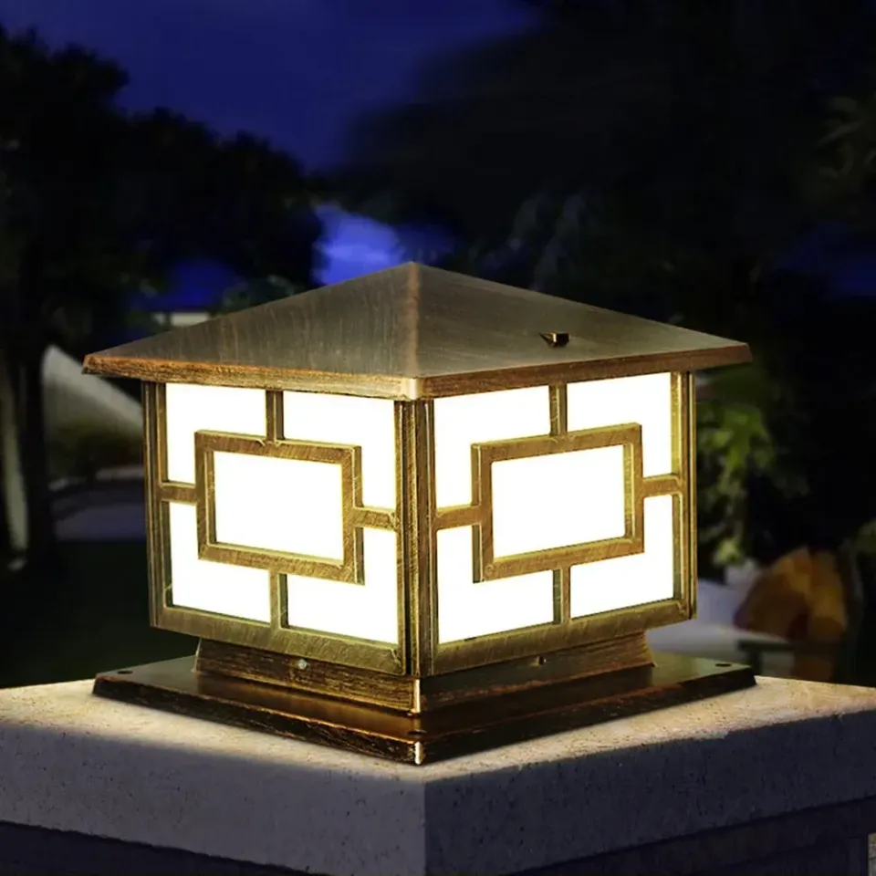Japon style Lampe Japonaise De Jardin lampe extérieure