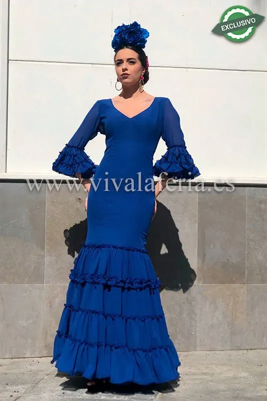 Viva la Feria robe flamenca canastero stretch