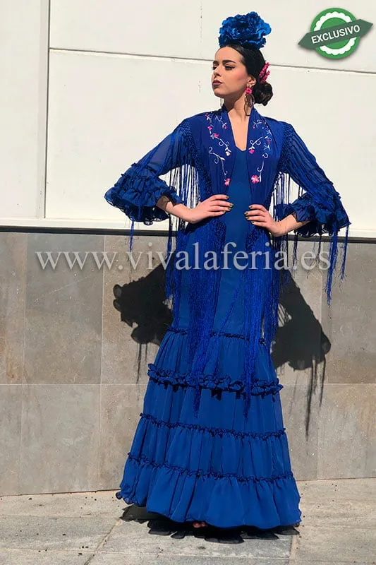 Viva la Feria robe flamenca canastero stretch
