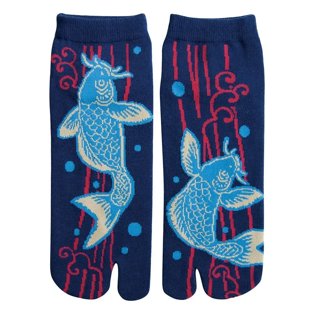 Japon style Tabi chaussettes à deux doigts