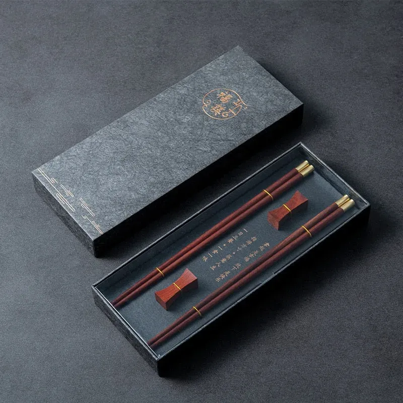Japon style Baguettes Japonaises coffret bois