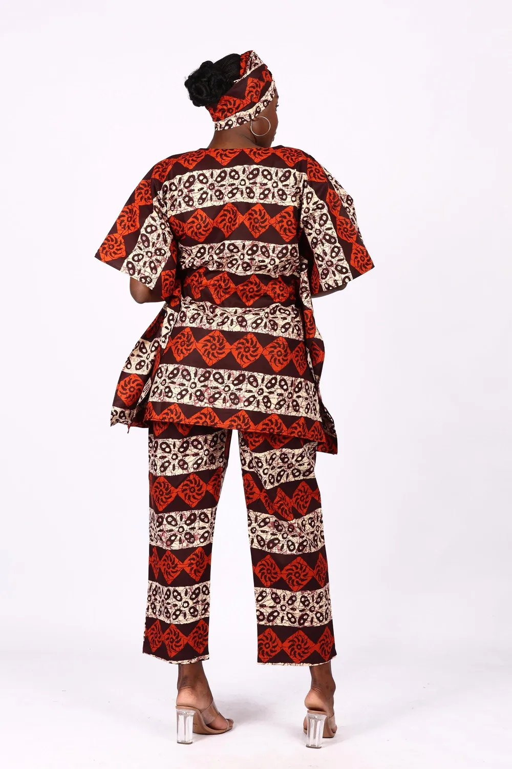 KAVAZI Peplum Cord Set top pantalon ensemble femme