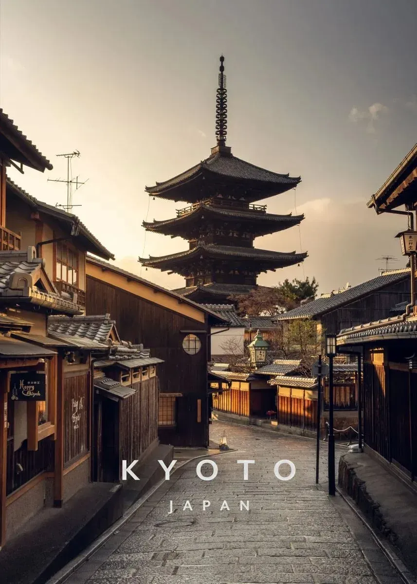 Japon style Affiches affiche japonaise paysages