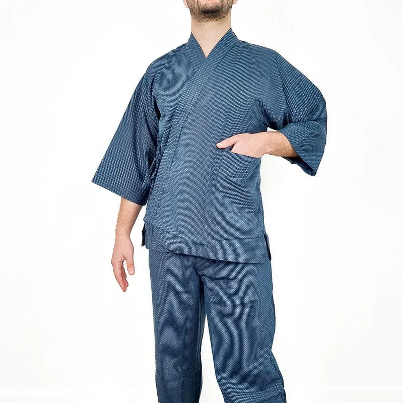Japon style Samue Japonais samue coton ample