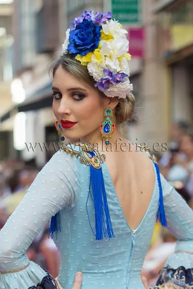 Candela de Reina Diana boucles flamenco artisanales