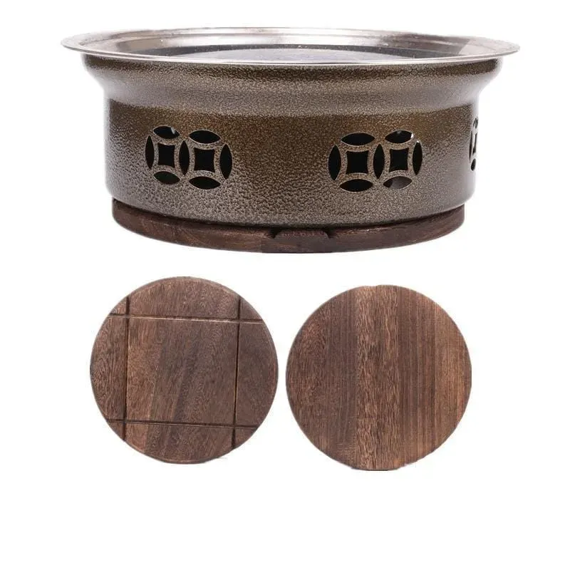 Japon style Barbeque Akane barbecue japonais inox et bois