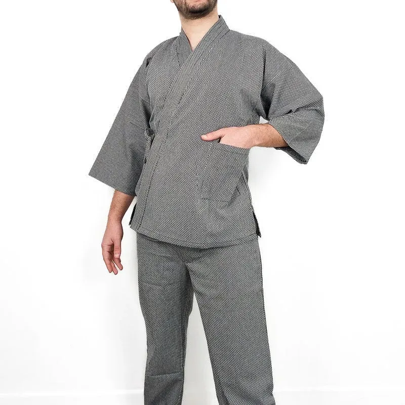Japon style Samue Japonais samue coton ample