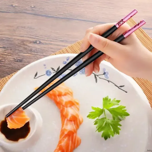 Japon style Baguette Japonaise Reutilisable baguettes de table