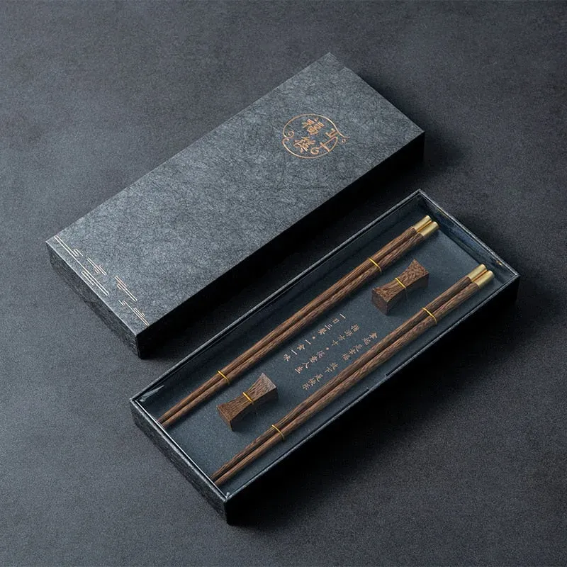 Japon style Baguettes Japonaises coffret bois