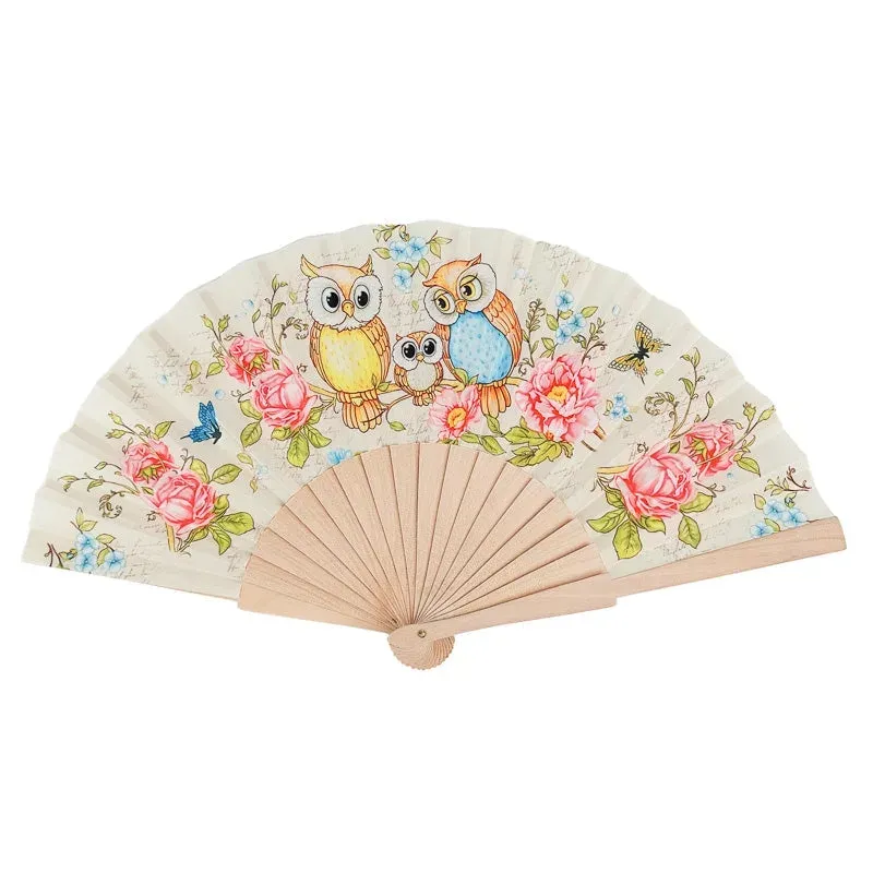 Japon style éventail japonais pliable artisanal