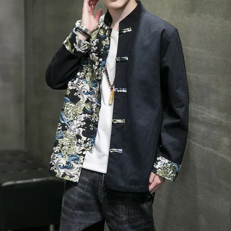 Japon style Veste Costume Kimono Homme veste kimono