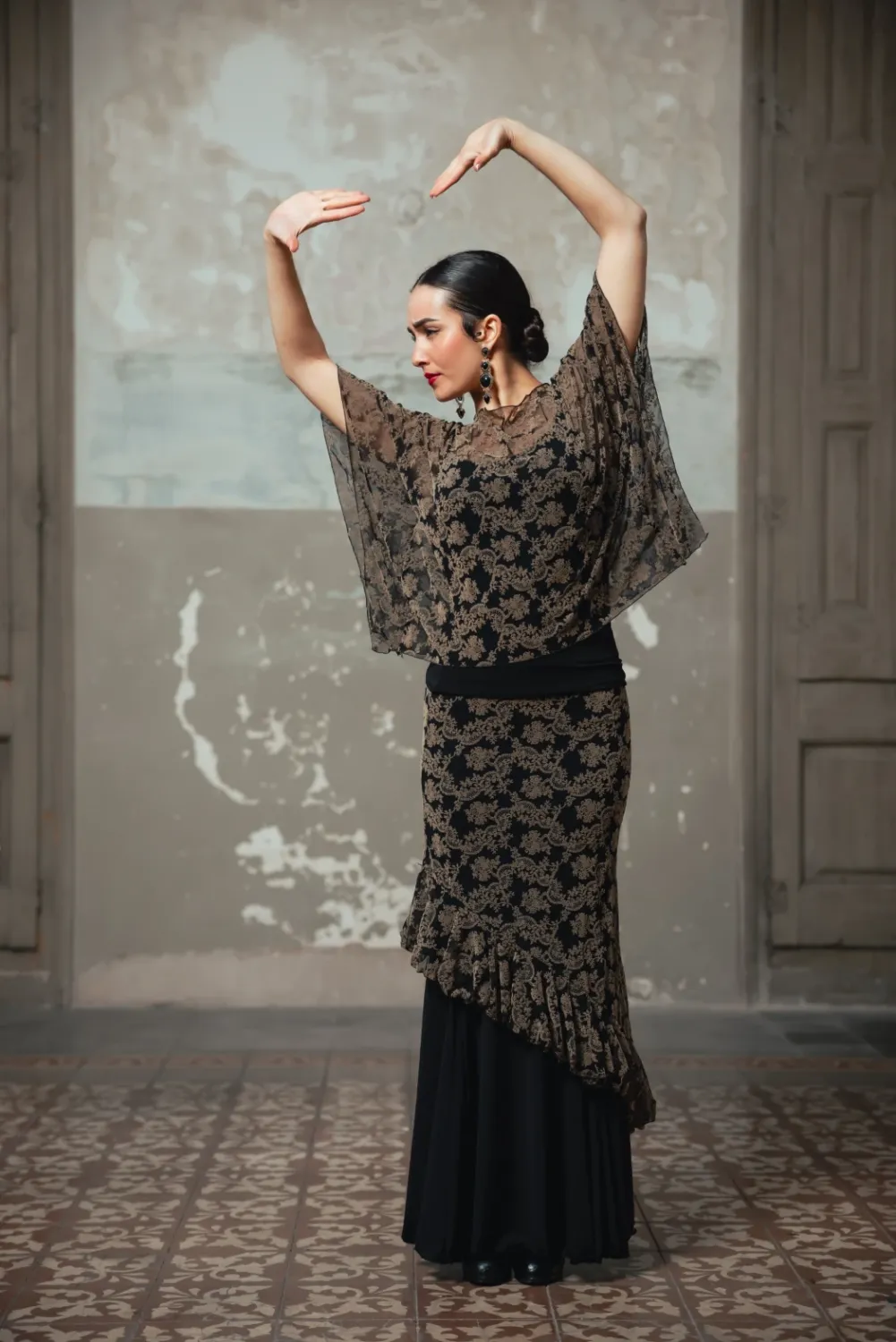 Viva la Feria Vita surjupe tulle imprimé adulte