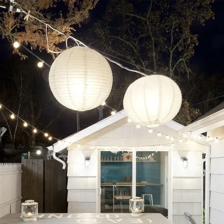 Japon style grande boule lumineuse zen