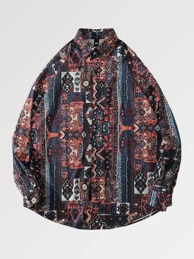 Japon style iwakura chemise flanelle vintage coupe oversize