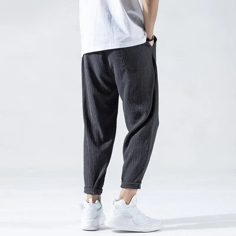 Japon style Hiroaki pantalon léger