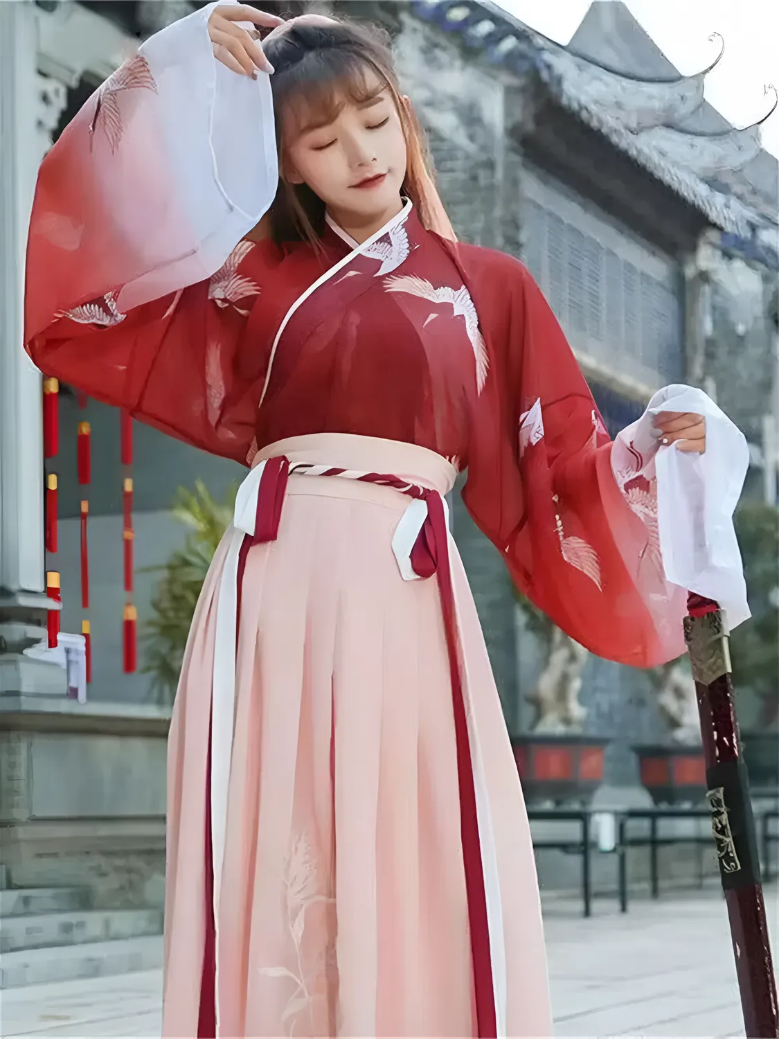 Japon style Jupe Japonaise Traditionnelle