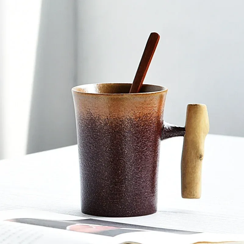 Japon style mug japonais en grès artisanal
