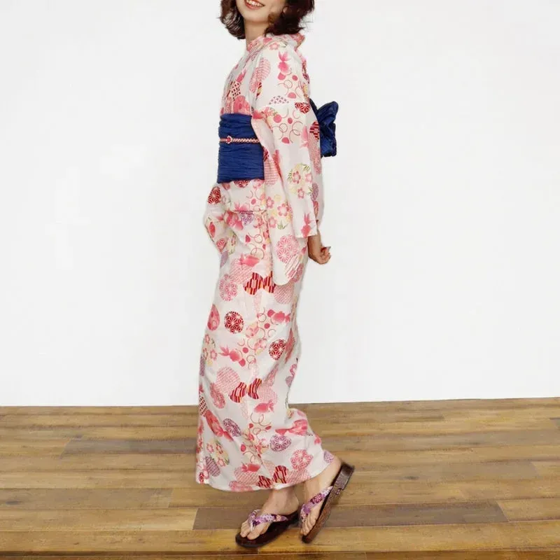 Japon Style Temari Kimono Japonais Femme Pastel