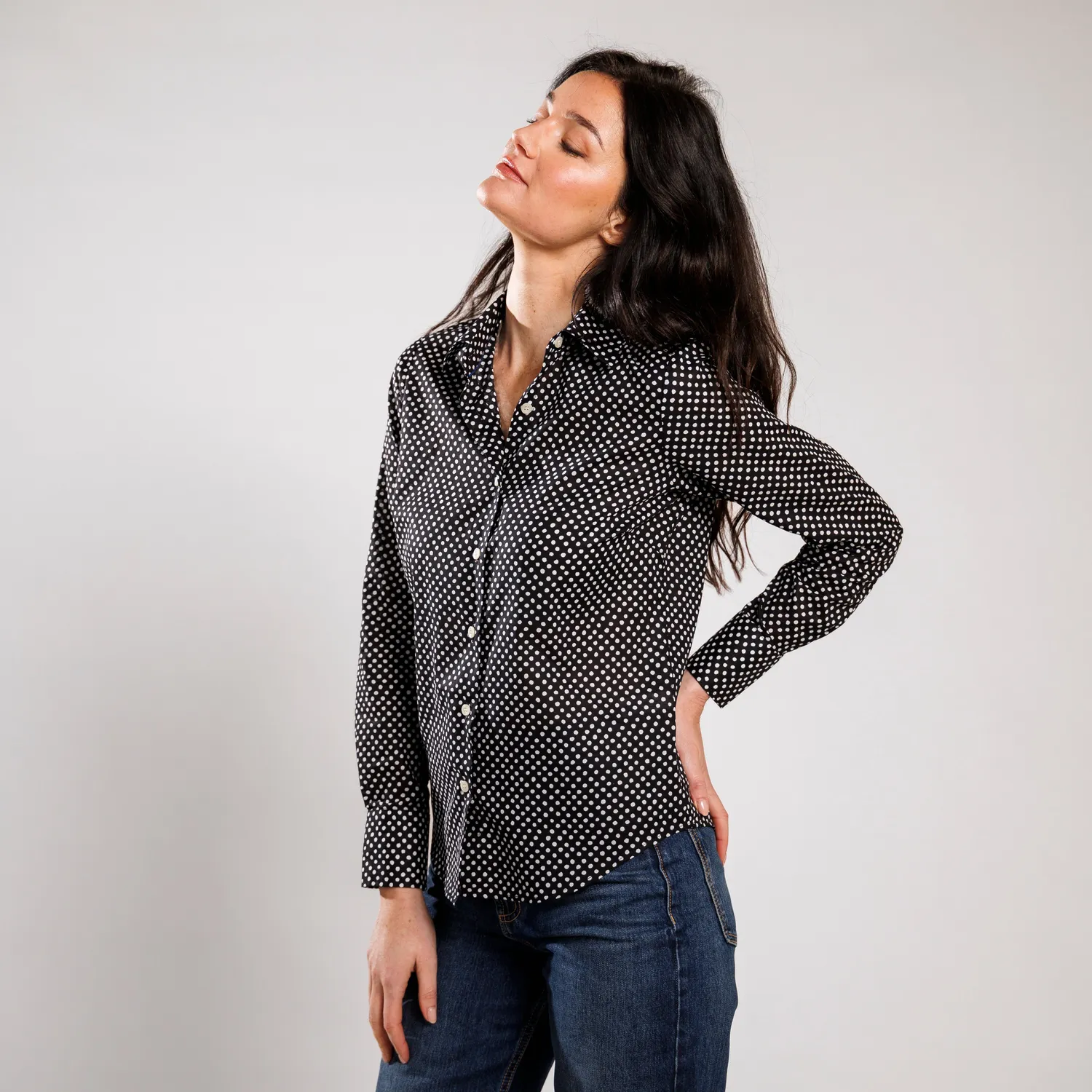 Mistral Camiso chemisier pois gipsy