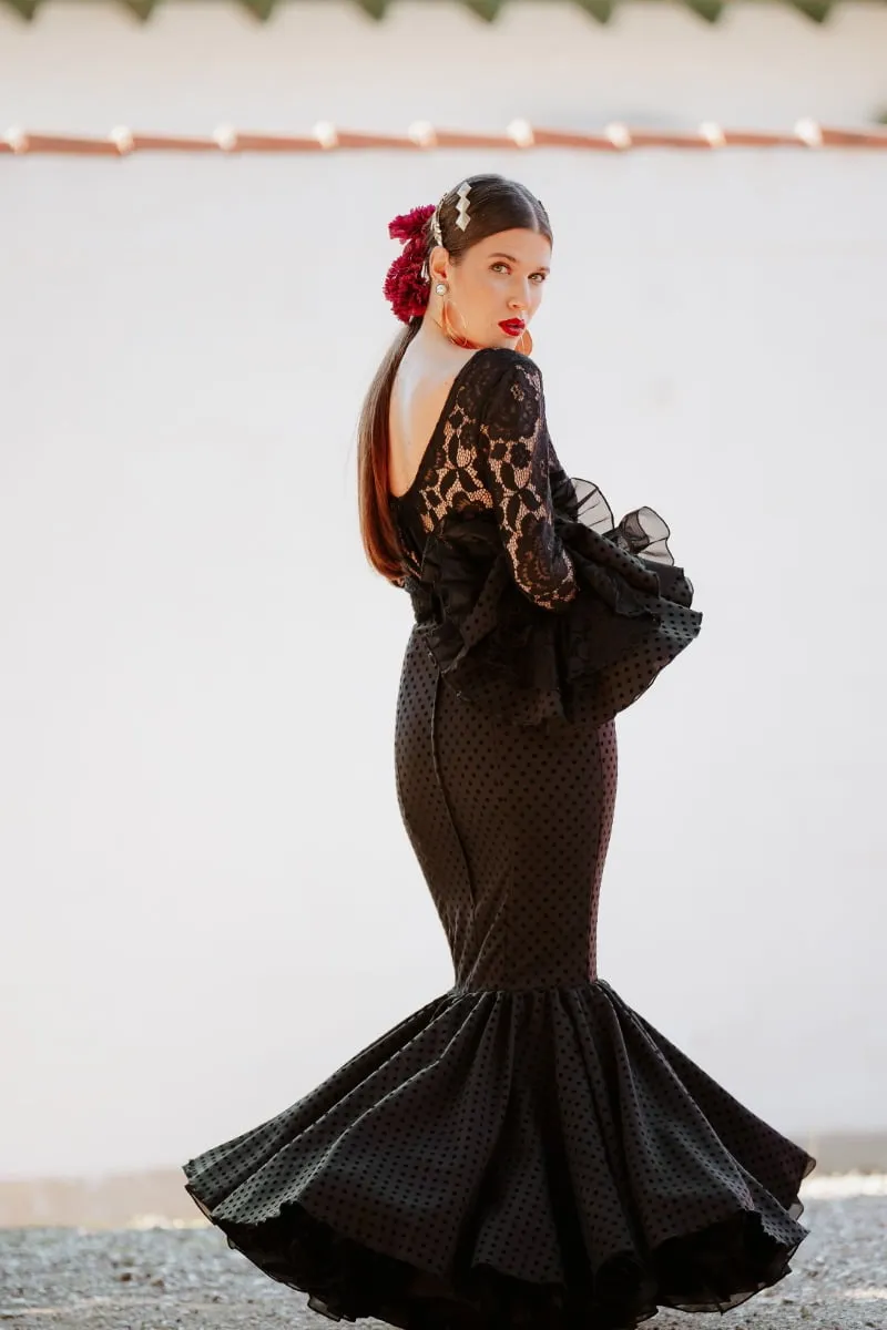 VIVA LA FERIA Garrotín robe flamenca canastera