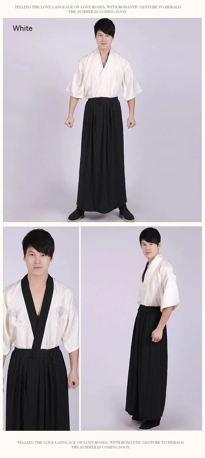 Esprit du Japon Kimono Samouraï Homme ensemble 2 pièces