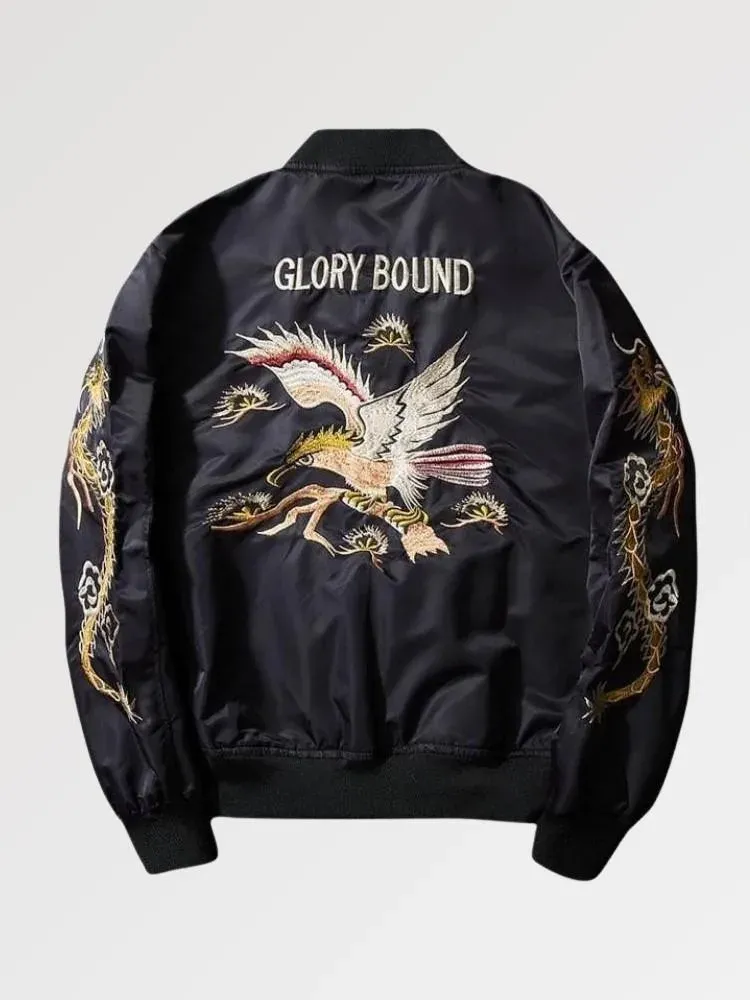 Japon Style Original Aviator Glory Bound Bomber coton