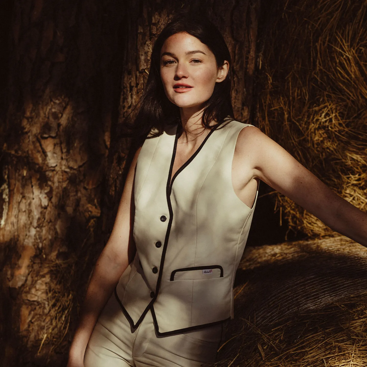 Mistral Gilet Gardian Femme gilet moleskine coton