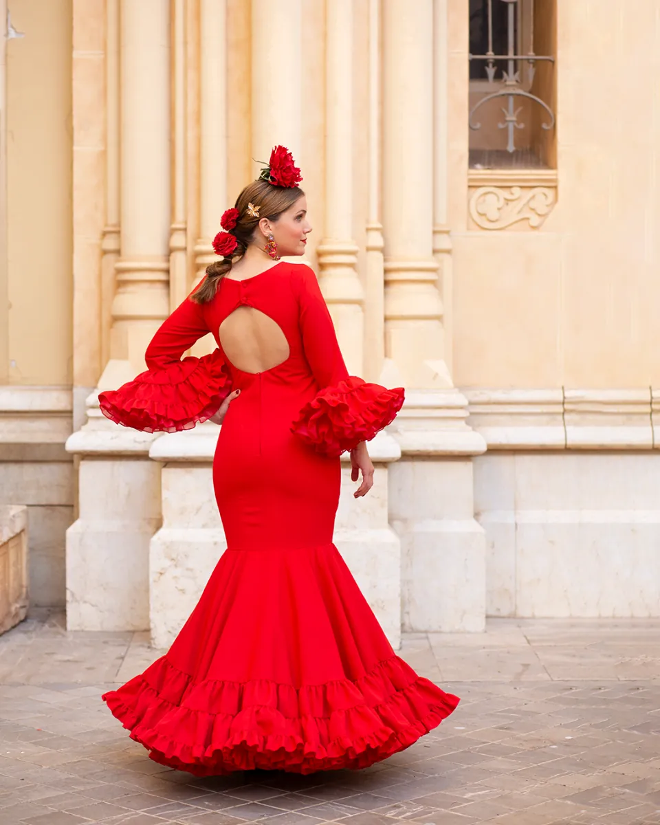 Viva la Feria Leonor robe gitane volants canasteros