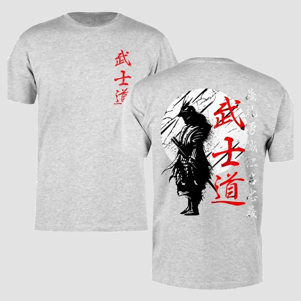 Japon Style Samurai T-shirt Motif Guerrier
