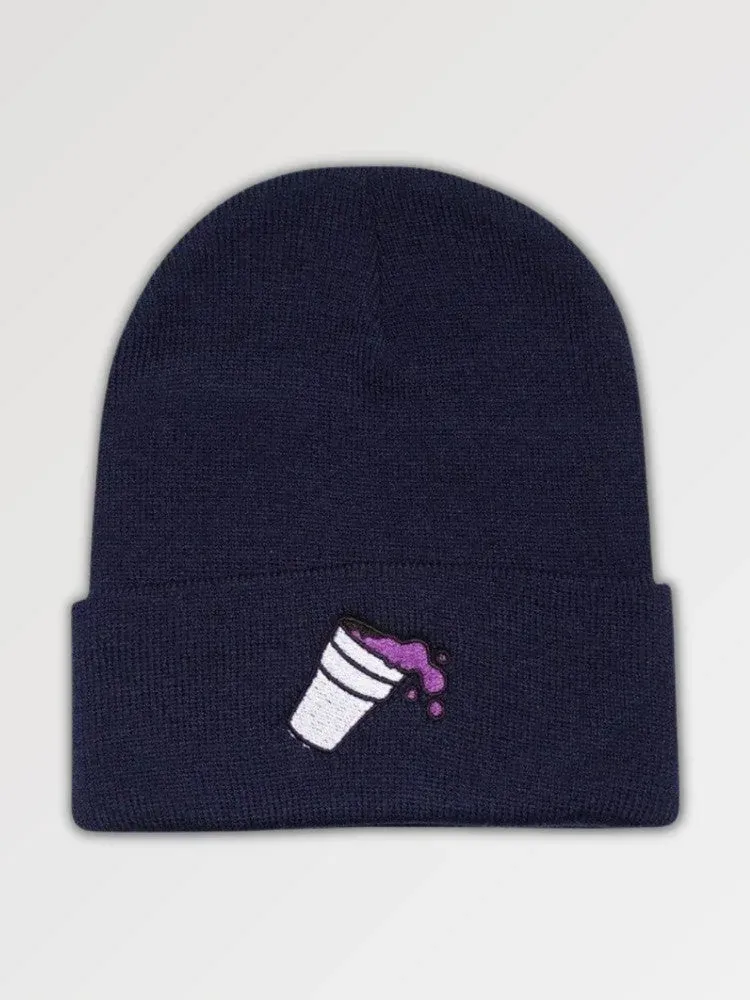 Japon style Purple Drink Double Cup bonnet coton motif japonais