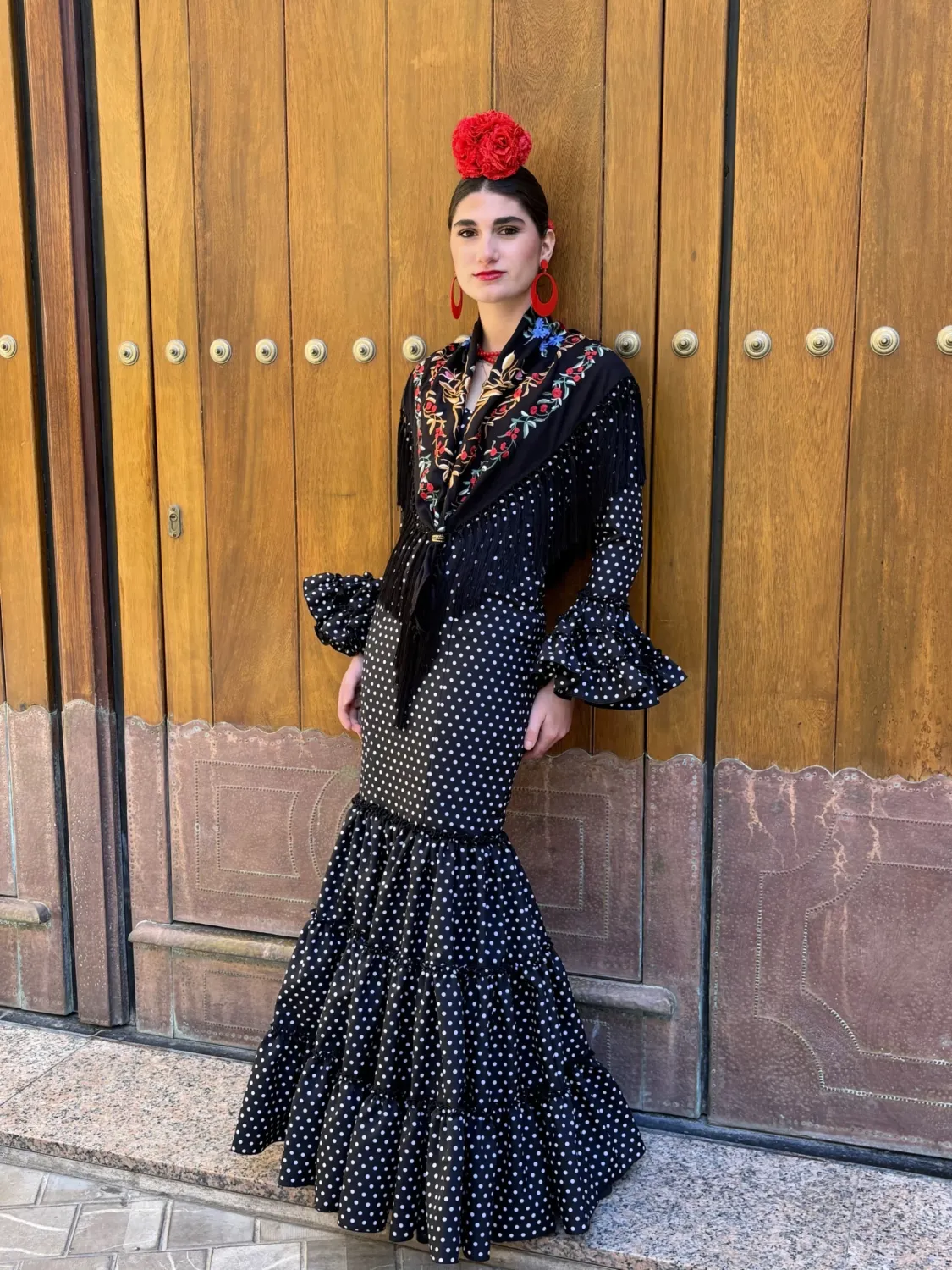 VIVA LA FERIA Vanesa robe gitane canastera