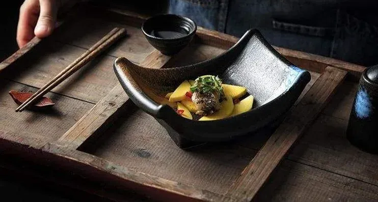 Japon style Sushi Dish Kira plat céramique sushi