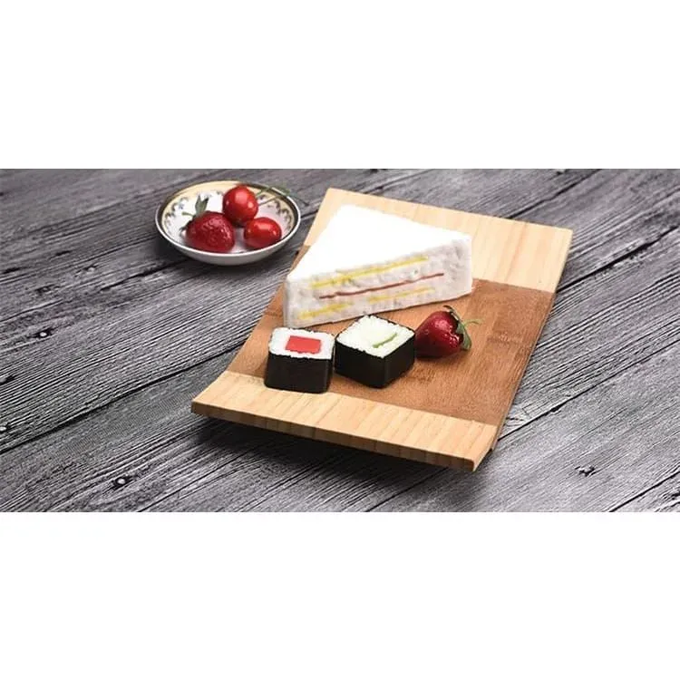 Japon style Plate Sendai plateau bambou